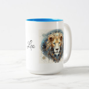 Tasse 2 Couleurs Leo Zodiac Mug, 15 oz