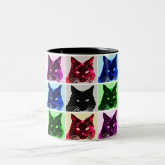 Tasse 2 Couleurs les 9 vies