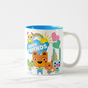 Tasse 2 Couleurs Les animaux bons amis
