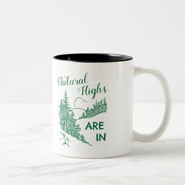 Tasse 2 Couleurs Les atouts naturels sont présents (Droit)
