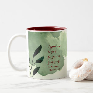 Tasse 2 Couleurs Les Béatitudes Écriture Verse 5:12