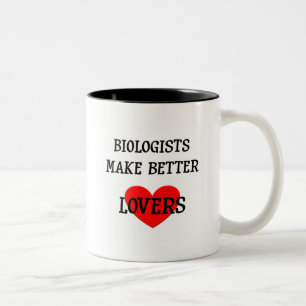 Tasse 2 Couleurs Les biologistes font de meilleurs amants