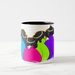 Tasse 2 Couleurs Les Canaries