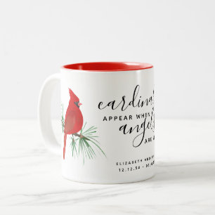 Tasse 2 Couleurs Les cardinaux apparaissent lorsque les anges sont 