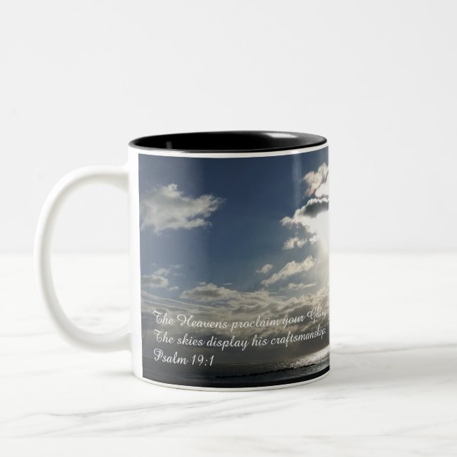 Tasse 2 Couleurs Les Cieux annoncent votre gloire (Gauche)