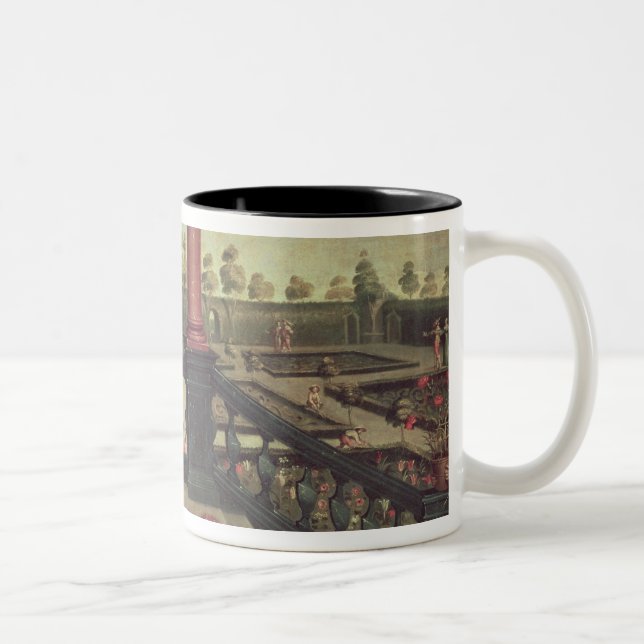 Tasse 2 Couleurs Les cinq sens - odeur (Droit)