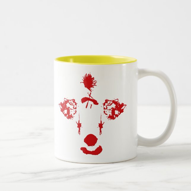Tasse 2 Couleurs Les clowns m'ont incité à le faire (Droit)