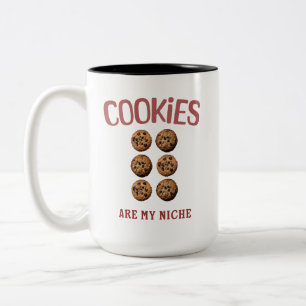 Tasse 2 Couleurs Les cookies sont ma niche