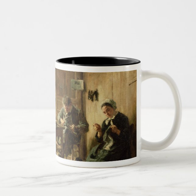 Tasse 2 Couleurs Les cordonniers, 1880 (Droit)