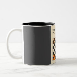Tasse 2 Couleurs Les échecs de défense sicilienne Ouverture du livr