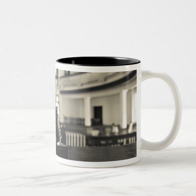 Tasse 2 Couleurs Les Etats-Unis, Alabama, Monroeville. Maison des (Droit)
