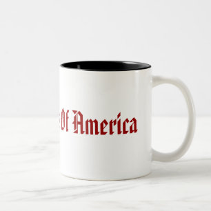 Tasse 2 Couleurs Les Etats-Unis d'Amérique