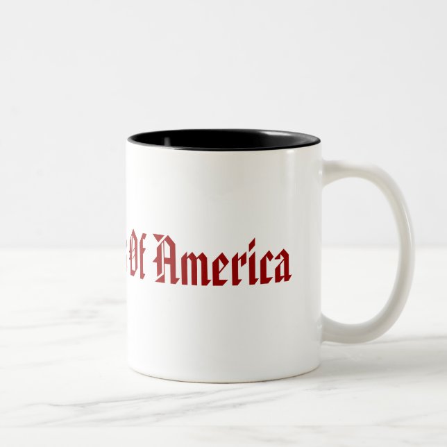 Tasse 2 Couleurs Les Etats-Unis d'Amérique (Droit)
