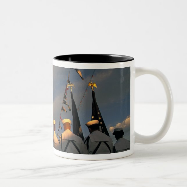 Tasse 2 Couleurs Les Etats-Unis, Massachusettes, Boston. Couleur de (Droit)