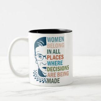 Tasse 2 Couleurs Les Femmes Dans Tous Les Endroits Où Les Décisions