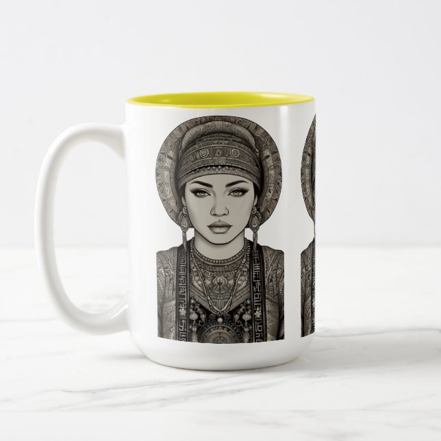 Tasse 2 Couleurs Les fils de la tradition (Gauche)