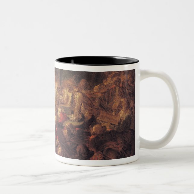 Tasse 2 Couleurs Les franc-maçons de singe (Droit)