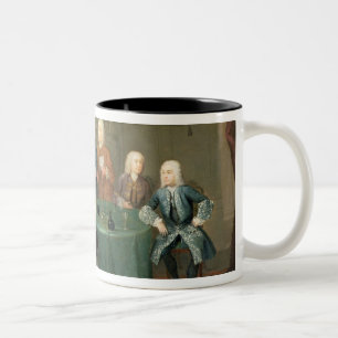 Tasse 2 Couleurs Les frères Clarke avec d'autres messieurs prenant