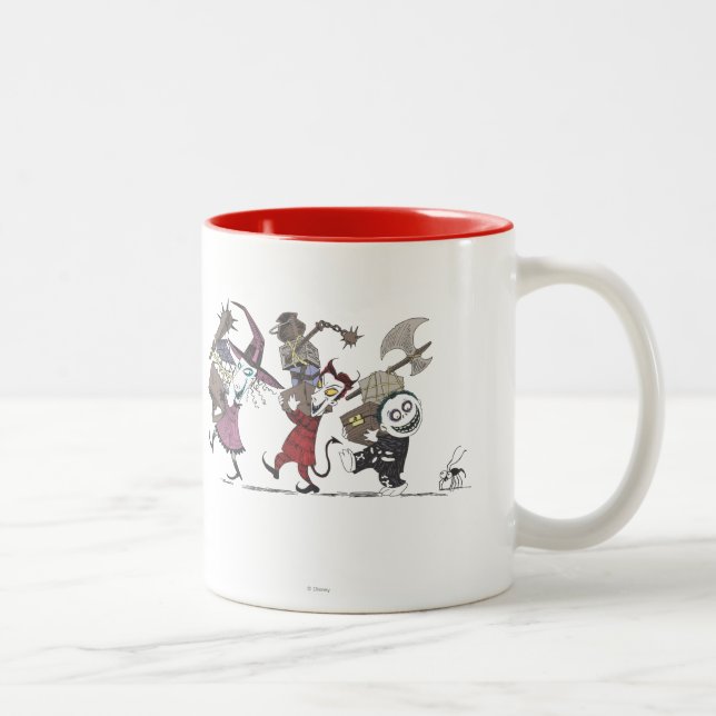 Tasse 2 Couleurs Les Garçons d'Oogie | Marquage des verrous, des ch (Droit)