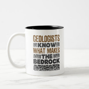 Tasse 2 Couleurs Les géologues savent ce qui fait le robinet