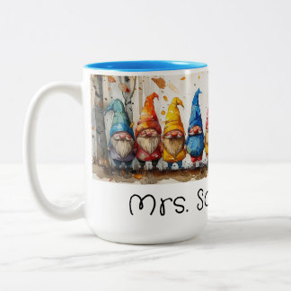 Tasse 2 Couleurs Les Gnomes dans le bus