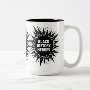 Tasse 2 Couleurs Les héros de l'histoire noire célèbrent le Mois de