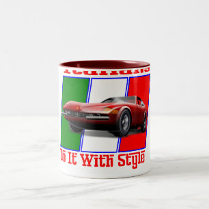 Tasse 2 Couleurs Les Italiens le font avec le style