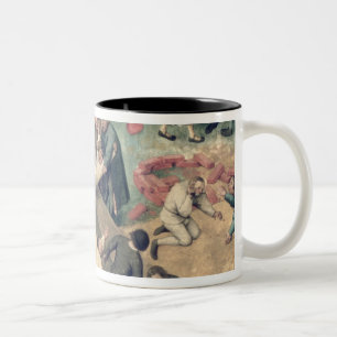 Tasse 2 Couleurs Les jeux des enfants : détail de droit inférieur