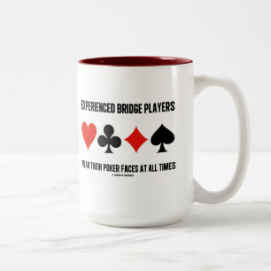 Tasse 2 Couleurs Les Joueurs De Pont Expérimentés Portent Leurs Vis