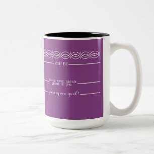 Tasse 2 Couleurs Les lignes de mesure de café vous pouvez