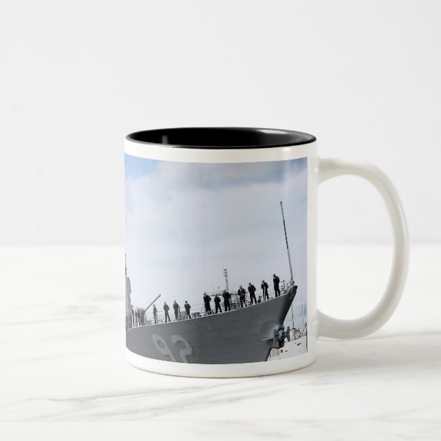 Tasse 2 Couleurs Les marins sont les rails (Droit)
