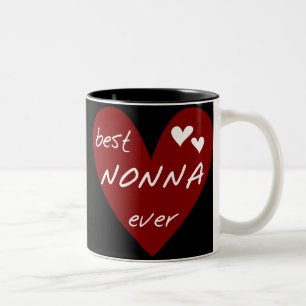 Tasse 2 Couleurs Les meilleurs cadeaux de T-shirts de Nonna de