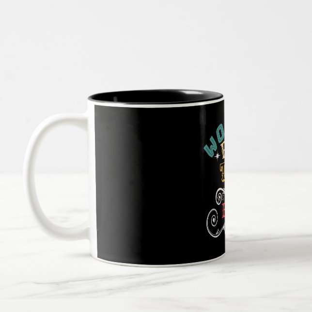 Tasse 2 Couleurs Les Mondes Les Mieux Réalisés Jamais (Gauche)