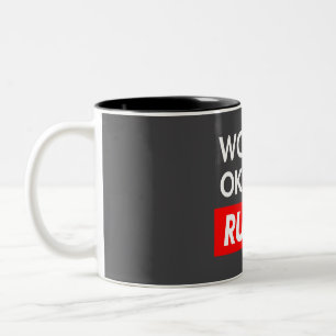 Tasse 2 Couleurs Les mondes les plus ok Russo