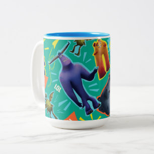 Tasse 2 Couleurs Les monstres au travail   MIFT Motif de rire