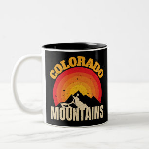 Tasse 2 Couleurs Les montagnes du Colorado