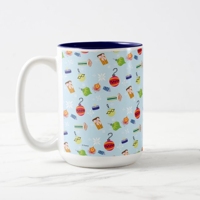 Tasse 2 Couleurs Les Muppets | Motif de Noël (Gauche)