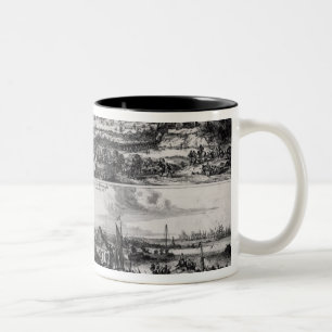 Tasse 2 Couleurs Les Néerlandais attaquent sur la rivière Medway