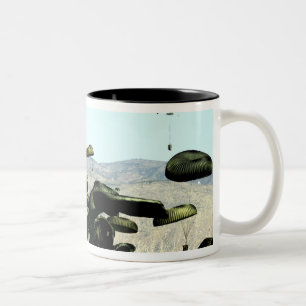 Tasse 2 Couleurs Les paquets de nourriture et d'eau sont à lanceur