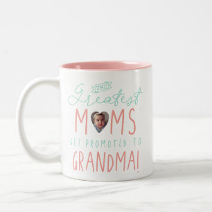Tasse 2 Couleurs Les Plus Grandes Moms Sont Promues À Grand-Mère Ph
