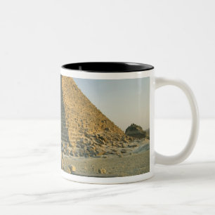 Tasse 2 Couleurs Les Pyramides de Gizeh, qui sont presque 5000 2