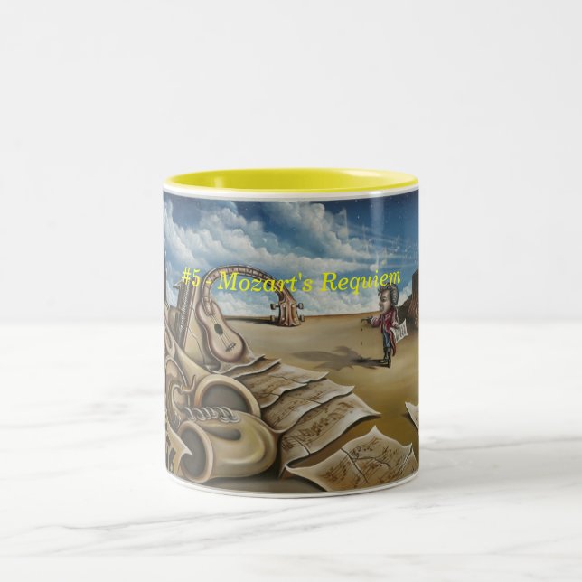 Tasse 2 Couleurs Les requiems de Mozart (Centre)