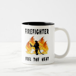 Tasse 2 Couleurs Les sapeurs-pompiers sentent la chaleur