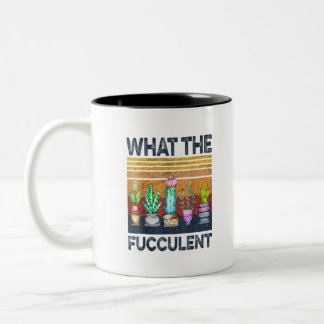 Tasse 2 Couleurs Les succulents cactus Ce que le jardinage réussi