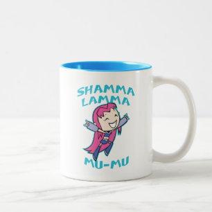 Tasse 2 Couleurs Les titans de l'adolescence vont !   Starfire