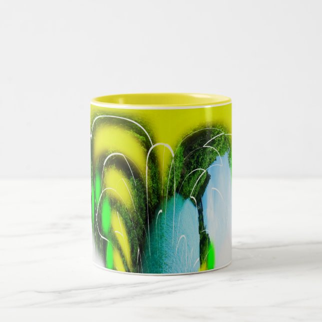 Tasse 2 Couleurs Les voies de la nature (Centre)