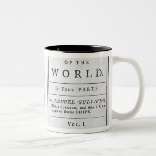 Tasse 2 Couleurs Les "voyages de Gulliver" par Jonathan Swift, 1726