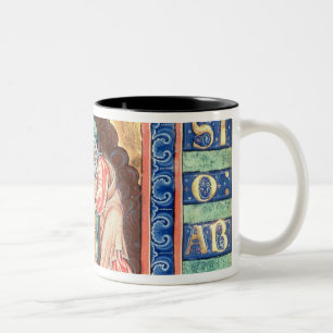 Tasse 2 Couleurs Lettre initiale "V" Visio Abdie