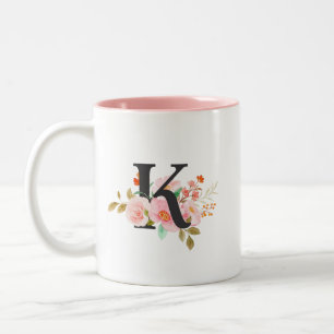 Tasse 2 Couleurs Lettre K