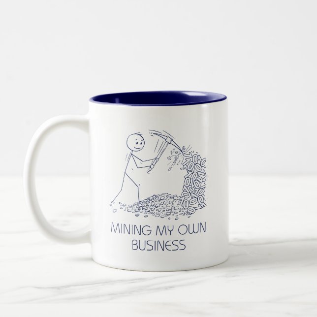 Tasse 2 Couleurs L'exploitation de ma propre entreprise (Gauche)